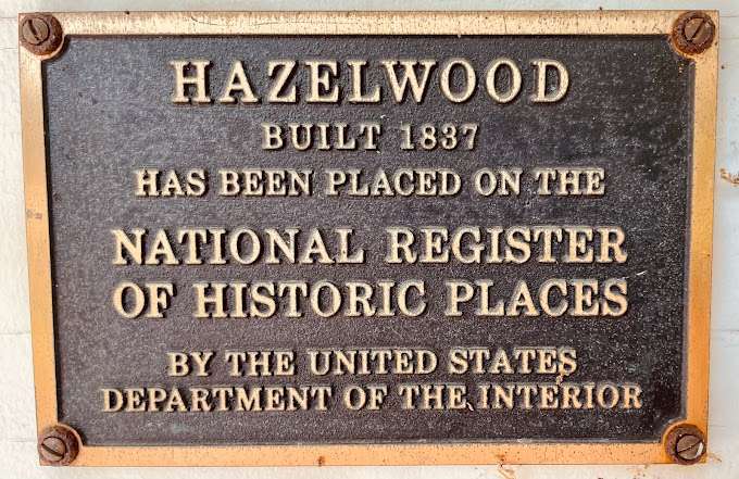 hazelwood-museum placque