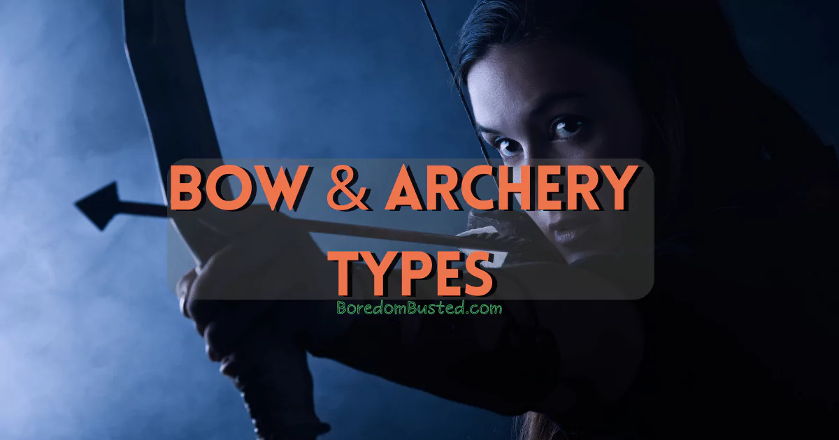 Types of archery sports involving shooting with bows
