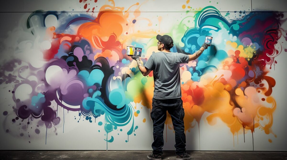 spray paint techniques