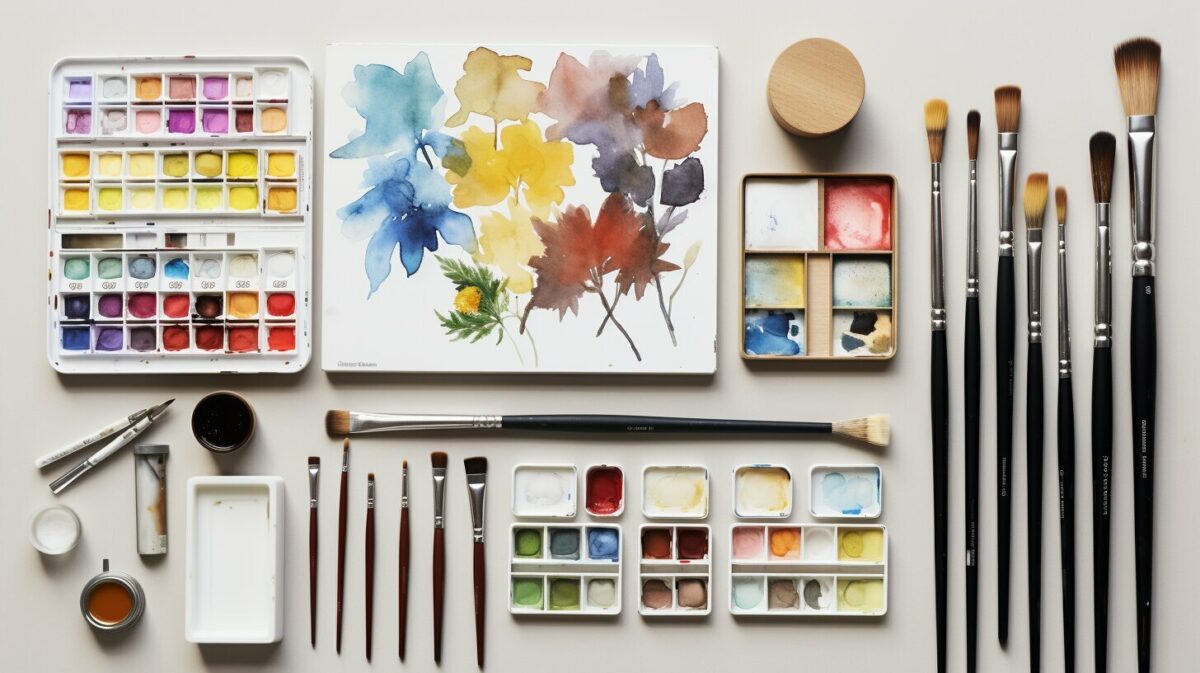 watercolor painting supplies for beginners